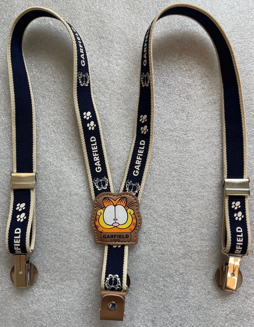 Vintage GARFIELD, by Paws, Kids Unisex Suspenders, NEW - NEVER USED