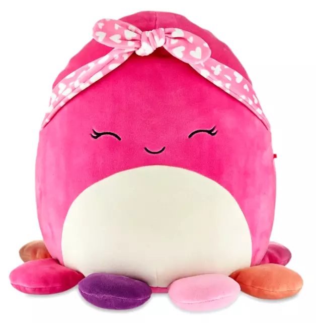2024 SQUISHMALLOWS OCTAVIA THE OCTOPUS 12" Valentine's Day Plush Hot