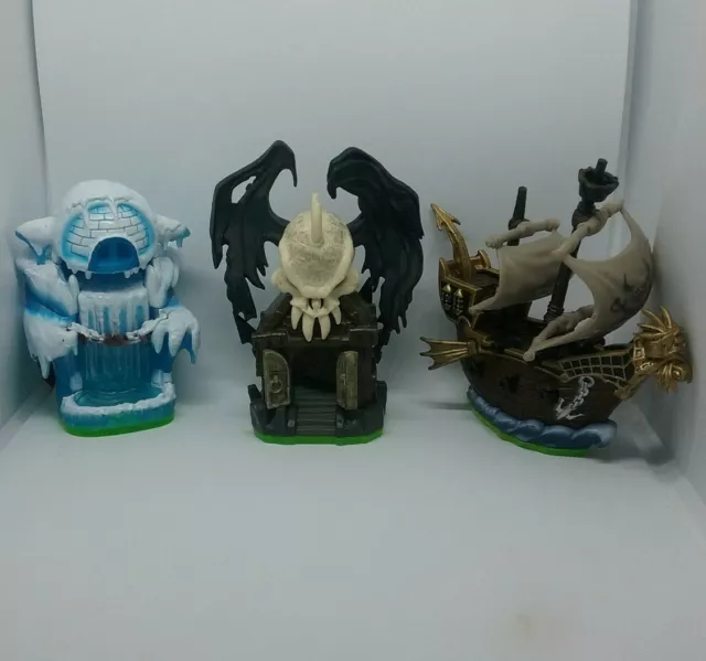 Skylanders Spyros Adventure Pack Figures Darklight Crypt Dragons Peak Ice Cave Skylanders Spyros Adventure Pack Figures Darklight Crypt Dragons Peak Ice Cave