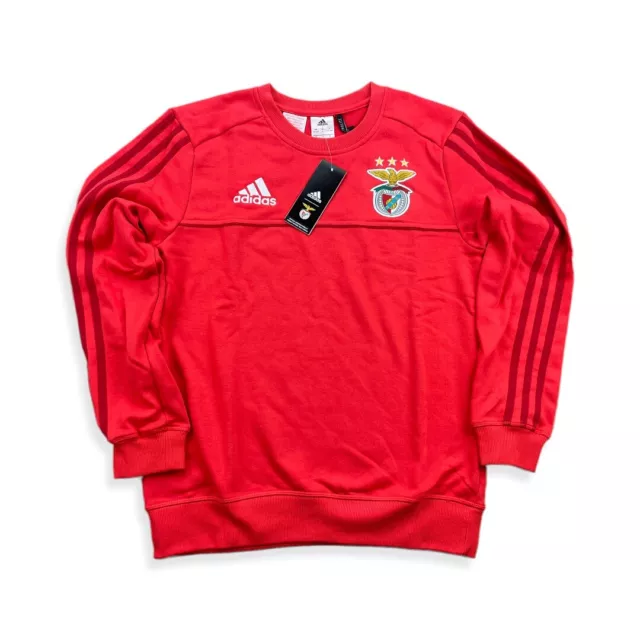 Benfica Lissabon Kinder Pullover Gr. 152 Adidas 2017-18 Trikot Training Neu