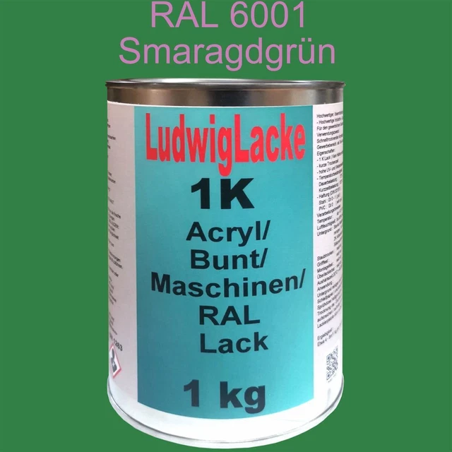 Peinture Acrylique Ludwig 1K – RAL 1002 Jaune Sable – 1 Kg – Brillant