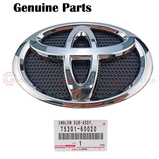 Fasdaga Tri-Color Front Grille Badge Emblem For Toyota Tacoma 4Runner
