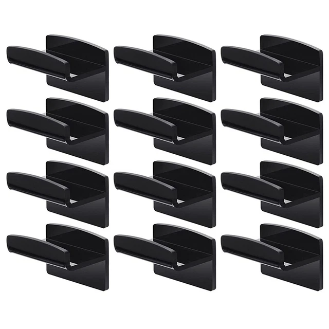 Organizer supporto cappello portacappelli 12 pezzi per cappelli da parete appendiabiti cappello adesivo HoT2V8
