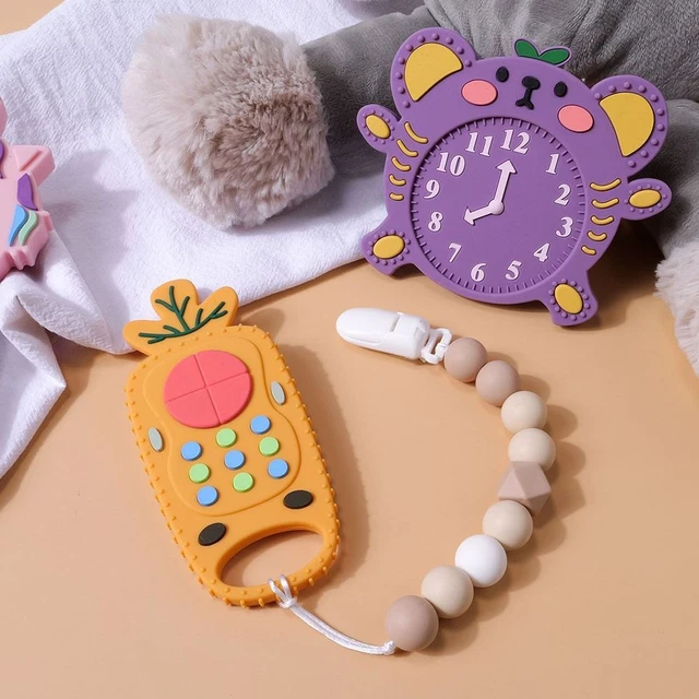 Nagetier gummi Fernbedienungs-Form-Beißring Beißring-Spielzeug  Baby