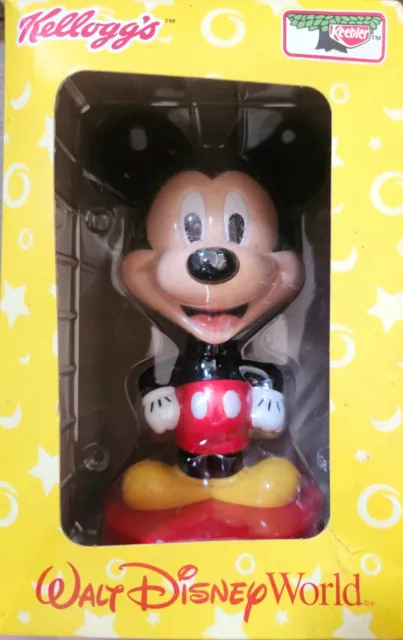 Mickey Mouse Bobblehead Kellogg's Keebler Promotional Walt Disney World 2002 8"