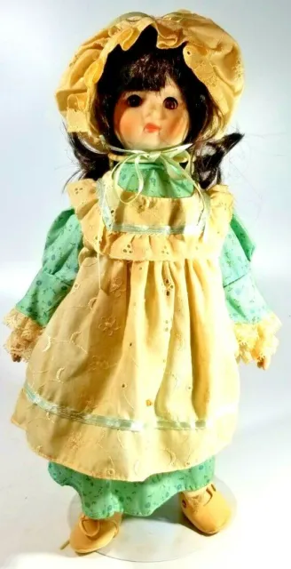 Collectors Choice Porcelain Dolls Limited Edition, 16" with Stand