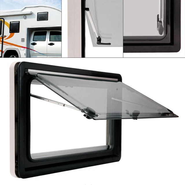 Schiebefenster 450x500mm Für Wohnmobil & Caravan - Aluminium Mit Insektenschutz