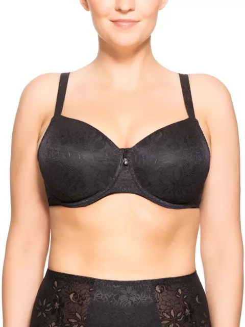 FULL FIGURE BRA with Underwiring and Embroidery Ella by Ulla