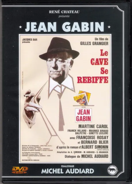 "LE CAVE SE REBIFFE" - Jean Gabin (1961)  Dvd Neuf Sous Blister