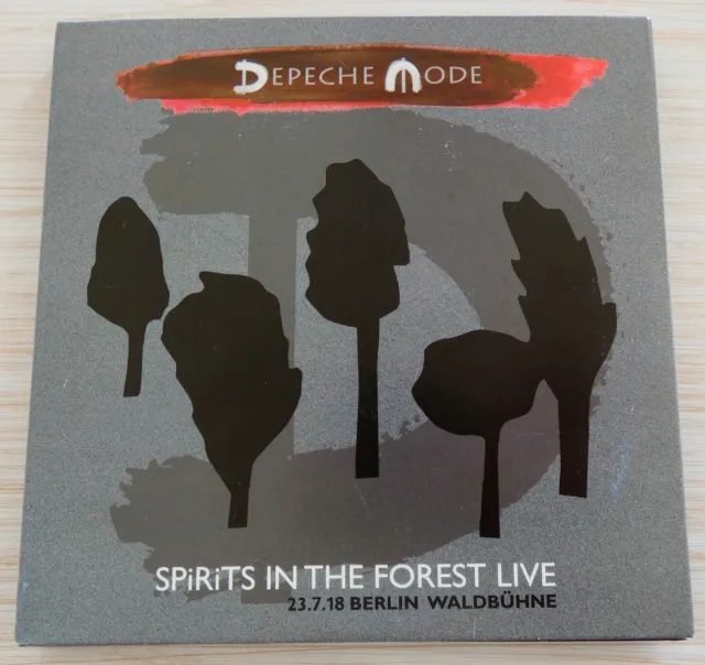 Rare 2 Cd Digipack Spirits In The Forest Live Berlin Depeche Mode 21 Titres 2019