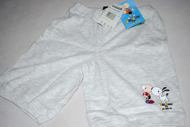 Adidas Bill Body Shorts pantaloncini track pant vintage anni '90 bambini 10 140 NUOVI Adidas Bill Body Shorts pantaloncini track pant vintage anni '90 bambini 10 140 NUOVI