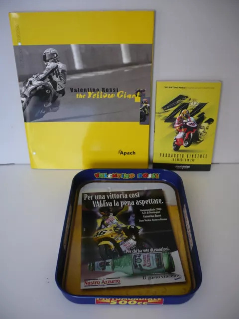 Lotto 2 Libri Valentino Rossi + Vassoio