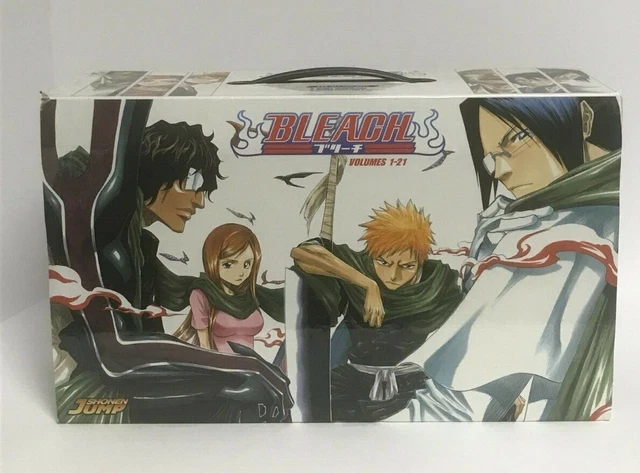 BLEACH KOMPLETT ANIME Manga Comics Serie Bände 1 - 21 Kinder Buch Box