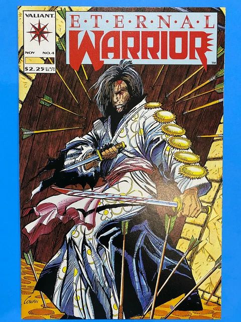 Eternal Warrior #4 NM+ 9.6 (1992) 1st Cameo Appearance Of Bloodshot! Valiant