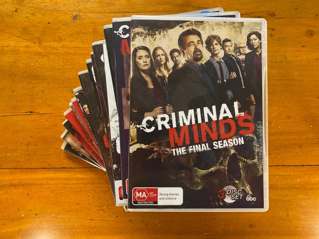 Criminal Minds Seasons 1 - 15 Complete Set Region 4 DVD Free Tracked Post