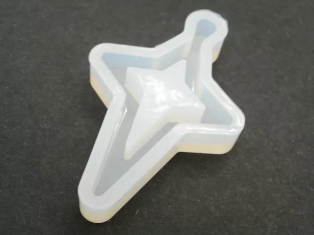 Stampo in silicone per creare cabochon a forma di stella Molds for making Star