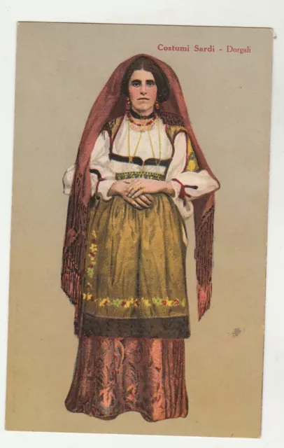 Cartolina - Costumi Sardi Dorgali 178/D