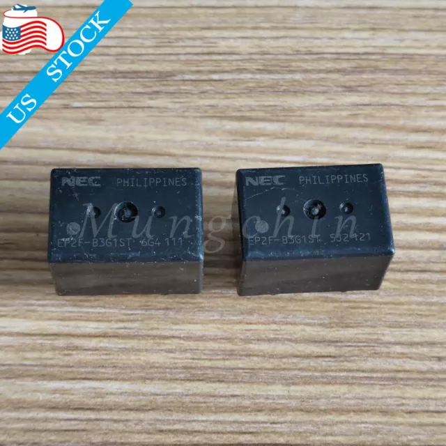 2PCS Automotive Electromagnetic Relay For NEC EP2F-B3G1ST 12VDC 30A 10-Pins 3