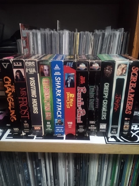 VHS HORROR LOT, Rare VHS!!! £21.18 - PicClick UK