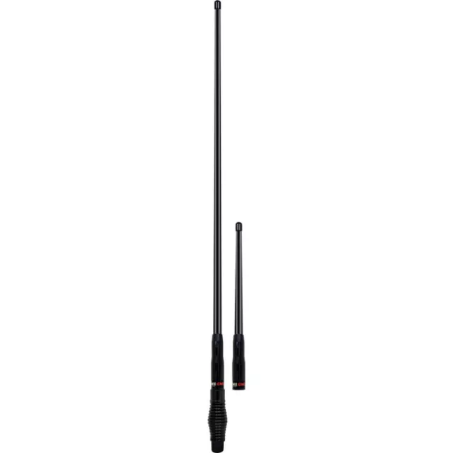 GME 1.2M All Terrain UHF AE4705B + Aw4704B Whip Twin Antenna Pack (AE4705BTP)