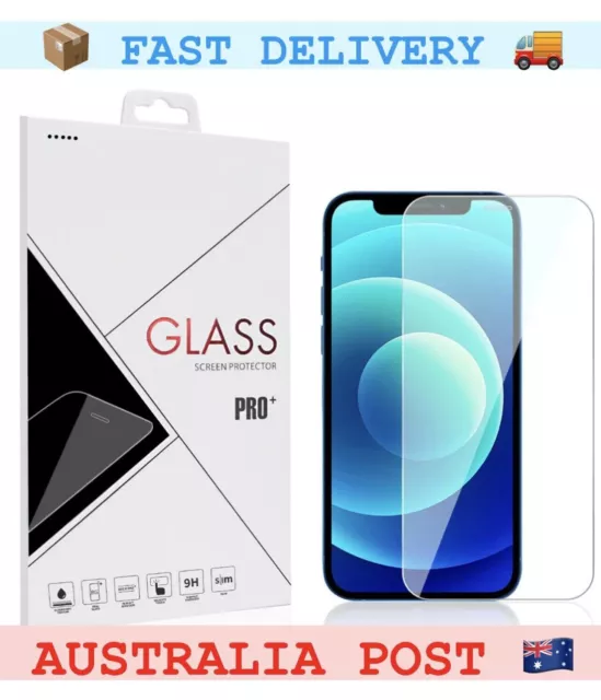 Tempered Glass Screen Protector - Iphone 14 13 12 11 Xr Xs X 8 7 6 Pro Max Plus