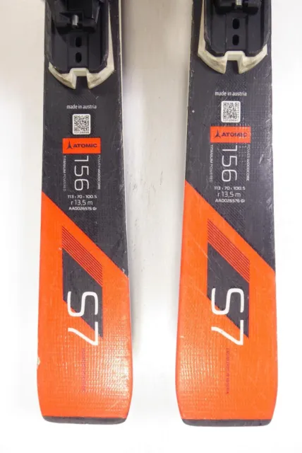 ATOMIC Redster S7 Premium-Ski Länge 156cm (1,56m) inkl. Bindung! #1361 2