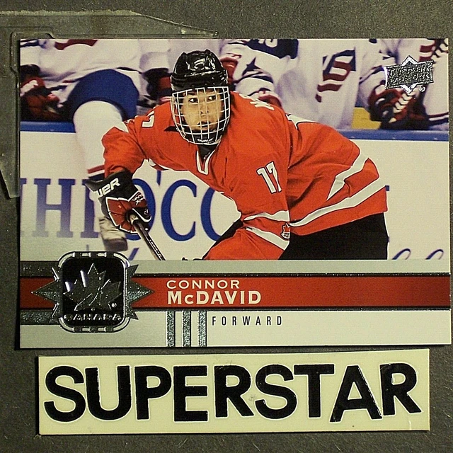 CONNOR MCDAVID 2017/18 Upper Deck Team Canada 128 Edmonton Oilers EUR