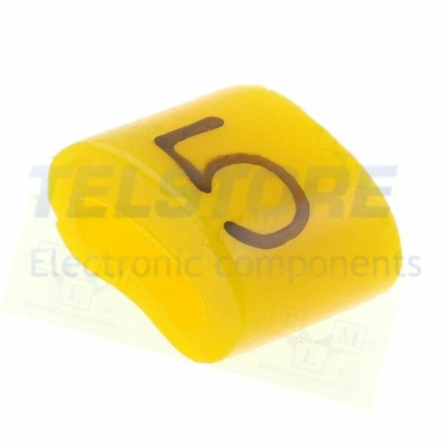 1Confezione  Segna cavi per cavi e fili 1,1÷2,5mm H 3mm A 6mm L 5mm  .