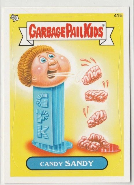 Garbage Pail Kids Candy Sandy #41b Pez 2012 Brand New Series 1 GPK 3313