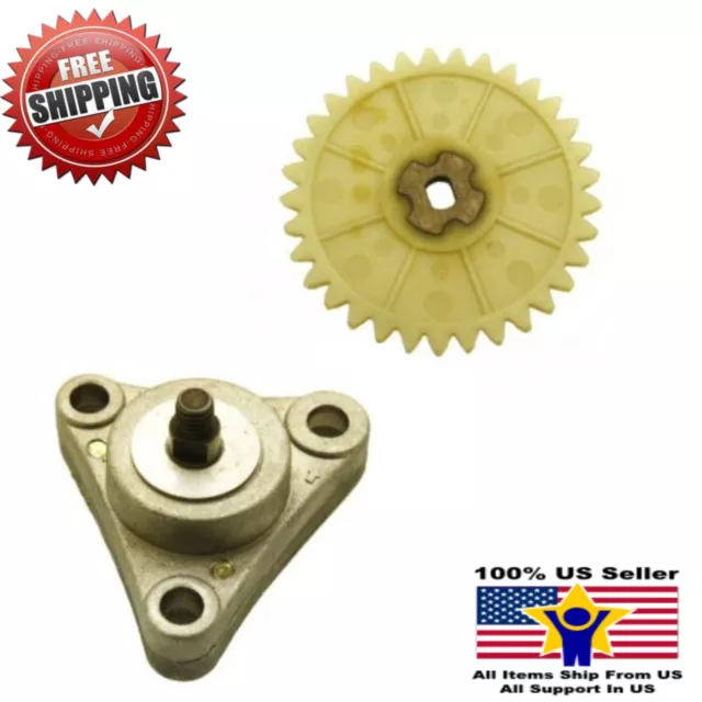 GY6 50cc 139QMB 139QMA oil pump assy with sprocket for Chinese gas scooter moped