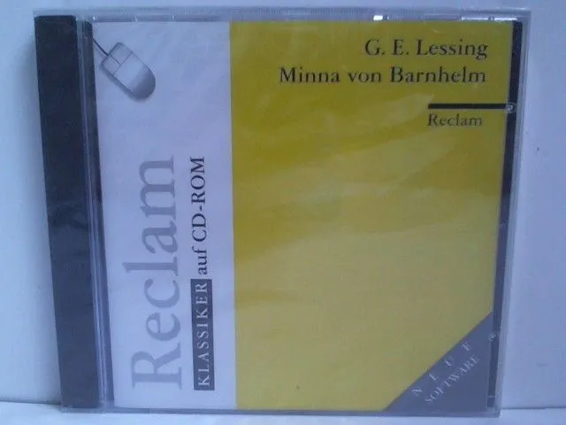 Minna von Barnhelm, 1 CD-ROM Vorgetragen von Achim Hübner. Für Windows ab 3.1 Le