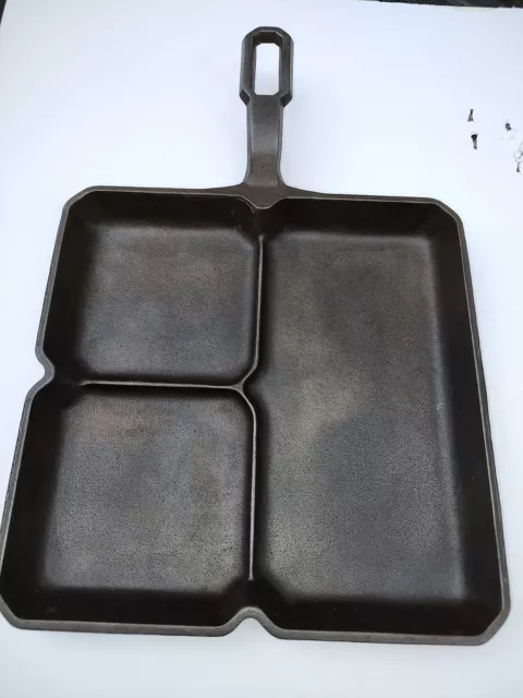 Vintage Griswold cast iron 666 Breakfast Skillet