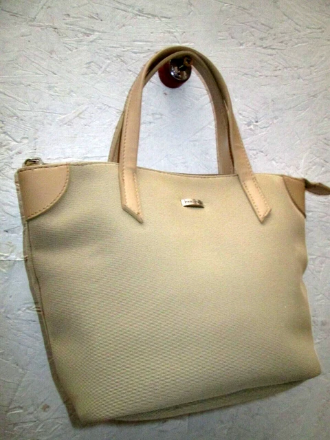 Sac à Main Paquetage Paris - Rouge Verni - Grandes Anses - Porté épaule - Occasion Très Bon état