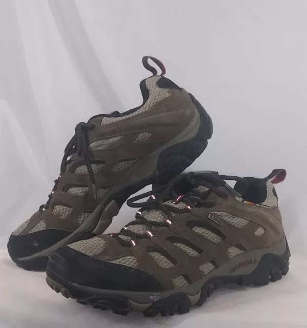 MERRELL MEN'S 9.5 MOAB waterproof Continuum Vibram Hiking shoes $29.00 ...