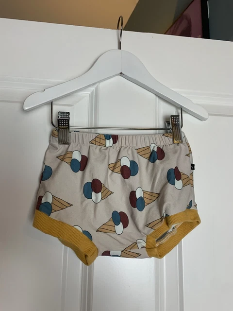 Pantaloncini Stampa Gelato Fatti A Mano Bummies Età 3-4 Anni Estate Miley & Muschio