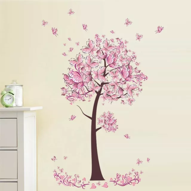 Removable Butterfly Wall Sticker Decal Cozy Beauty Room Decor Art Mural Decals