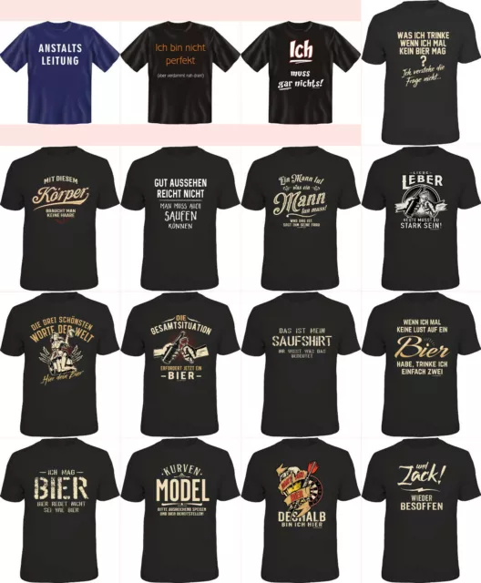 Festa Del Papà Regalo per Uomini Compleanno T-Shirt Con Motti Birra Shirt