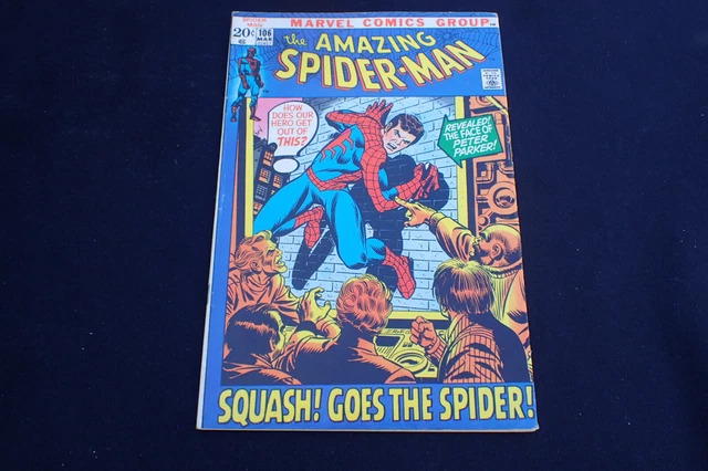 The Amazing Spider-Man #106 Mar 1972, Marvel VERY NICE!!