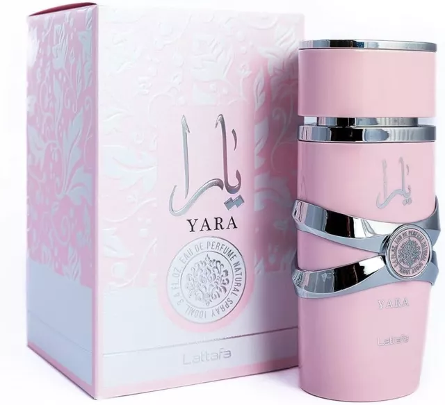 Parfum Yara rose Yara Pink eau de parfum 100 ml Lattafa Neuf sous blister