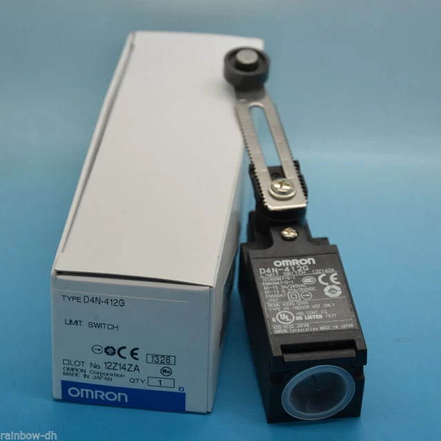 Omron D4N Series Limit Switch – D4N-112G, D4N-212G, D4N-412G, D4N-912G Available