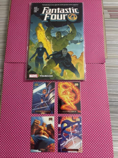FANTASTIC FOUR FOUREVER TPB 2019 marvel masterpieces 1994 hildebrandt set new