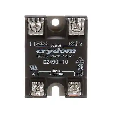 Sensata / Crydom D2490-10 Solid-State Relay - Control Voltage 3-32 VDC - Max ...