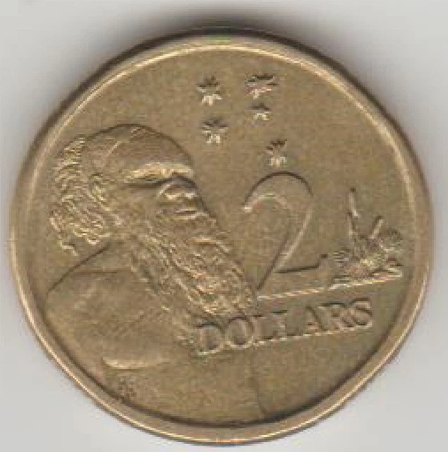 1988 Australia 2 Dollars coin peace Age 35 years old KM#406 Bid at smokejoe13 ..
