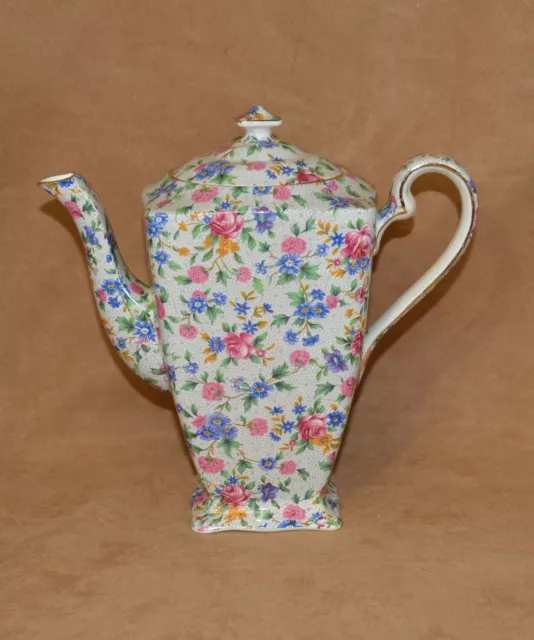 Royal Winton Ascot 4 CupTea Pot Old Cottage Chintz Pattern