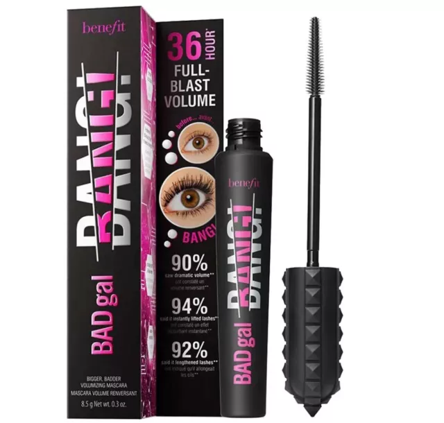 BENEFIT Cosmetics BADgal Bang! Volumising Mascara Bold FULL SIZE 8.5g NEW IN BOX