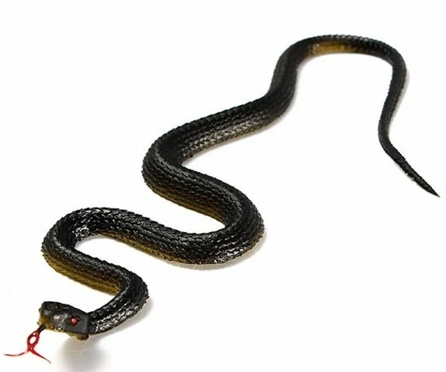Faux Serpent Plastique caoutchouc Décoration Cadeau Pour Choc Fun