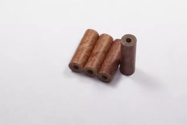 Lot of 4 Round 1/4" Female Standoff 4-40 x 3/4" L Phenolic NOS