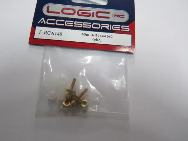 Logic Accessories F-Rca140 Mini Ball Joint M2 (Pk 2)