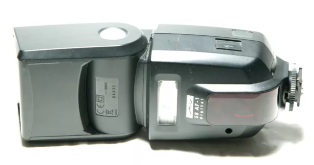 Metz 58 AF-1 DIGITAL Shoe Mount Flash For Nikon Film & Digital Cameras. Tested.