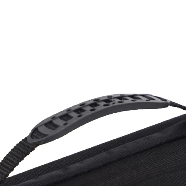 Custodia liscia capelli da viaggio nera curling iron custodia borsa protettiva organizer_
